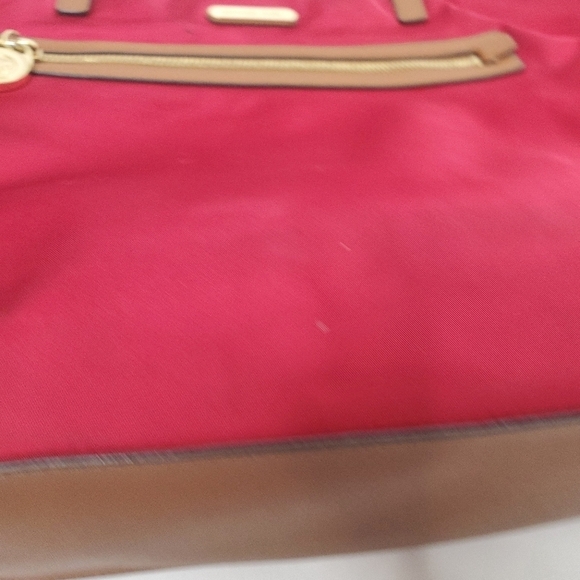 Michael Kors Women's Red Tote Bag - Picture 6 of 13